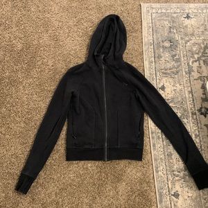 Lululemon Black Scuba Zip Up Jacket